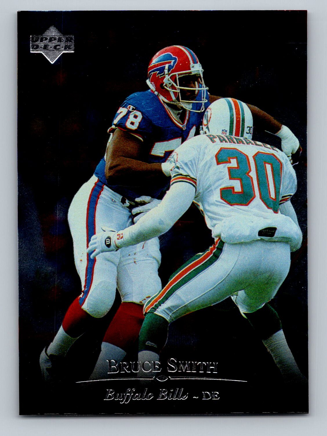 1996 Upper Deck Silver #123 Bruce Smith NM/MT
