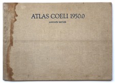 Antique Atlas "Atlas Coeli 1950.0" Enlarged Edition, Anton&iacute;n Bev&aacute;, 1962