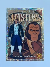 2025 Topps Finest Marvel X-Men '97 Sebastian Shaw /199 Masters Laser ZTZ (DW)