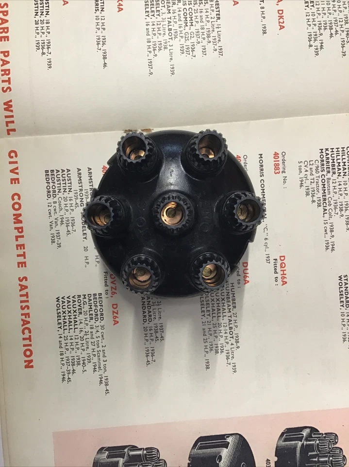 MG Lucas Dist Cap Austin Armstrong Sid Lanchester Morris Wolseley Rover 1939-46 - Image 2 of 4