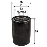 Valeo 586000 ÖLfilter FüR CitroËN DAF Daihatsu Fiat FSO Hyundai Lada Lancia