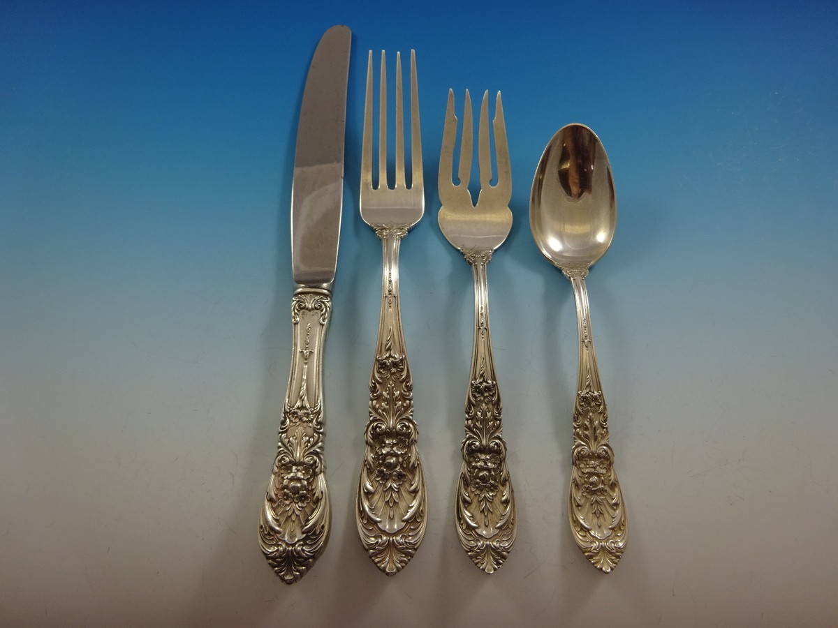 Richelieu by International Sterling Silver Flatware Set For 12