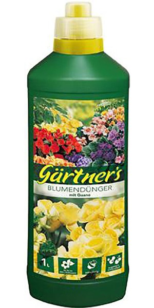 GäRtner´S BlumendüNger Mit Guano 1 L Organisch Mineralischer DüNger VolldüNger-image