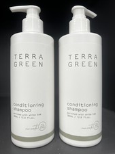 2 Bottles Terra Green White Tea Conditioning SHAMPOO 12.8oz - Wyndham Hotels NEW
