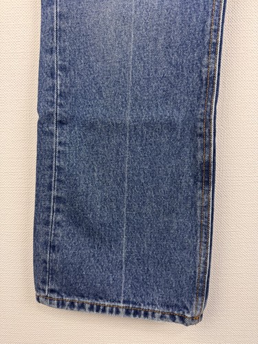 Pantalones de mezclilla MSGM Milano azules rectos elásticos con cremallera cómodos talla 50 - Imagen 5 de 22