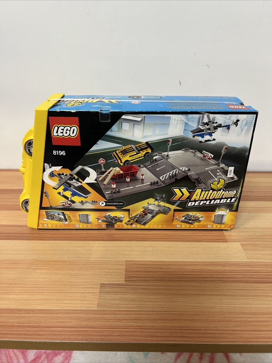 Lego WORLD RACERS Racing Set 8196 ~ CHOPPER JUMP w/ FOLD OUT RACE
