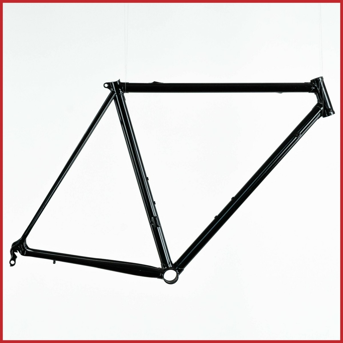 NOS STEEL FRAMESET FRAME VINTAGE 90s ROAD RACING BIKE 1