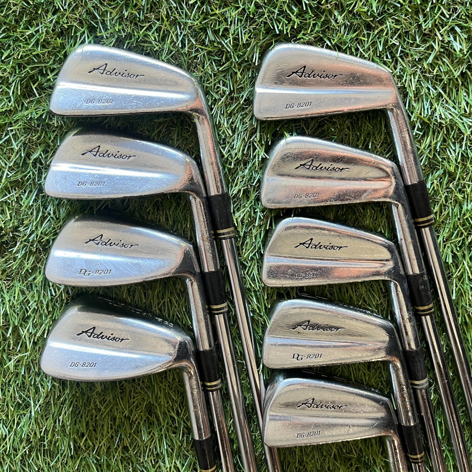 Daiwa Advisor DG-8201 Iron Set 2-PW Steel x100 X Stiff Vinta