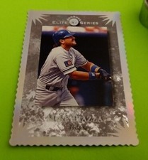 1995 Mike Piazza Donruss Elite Series DIE-CUT MLB Baseball INSERT (9031/10000)
