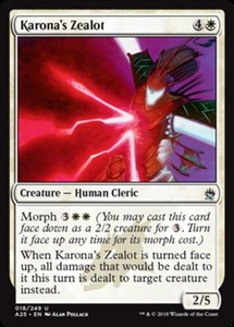 Karona's Zealot x4 - Masters 25 - NM-Mint, English - Masters 25