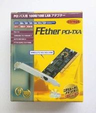 Corega FEther PCI-TXA LAN Adapter Interface