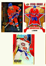 NICK SUZUKI 2019-20 STAR OF THE NIGHT RC & SILVER FOIL + CAREY PRICE SYNERGY RED