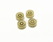 4x Gold LP Guitar Control Knobs Speed Dial Knobs Fits Les Paul