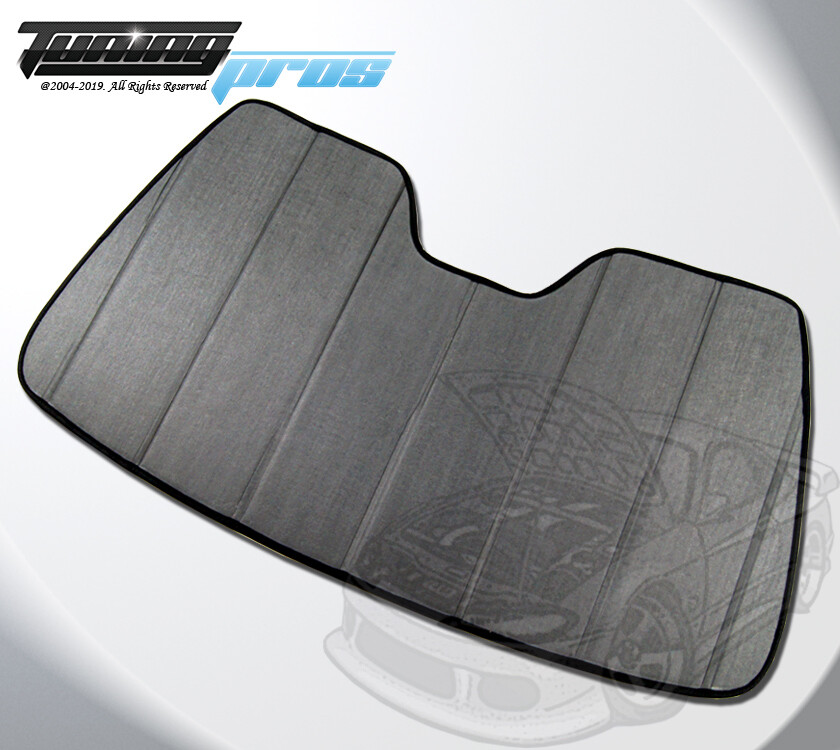 Leatherette Custom Fit SunShade Windshield Visor For Mercedes C400 C300