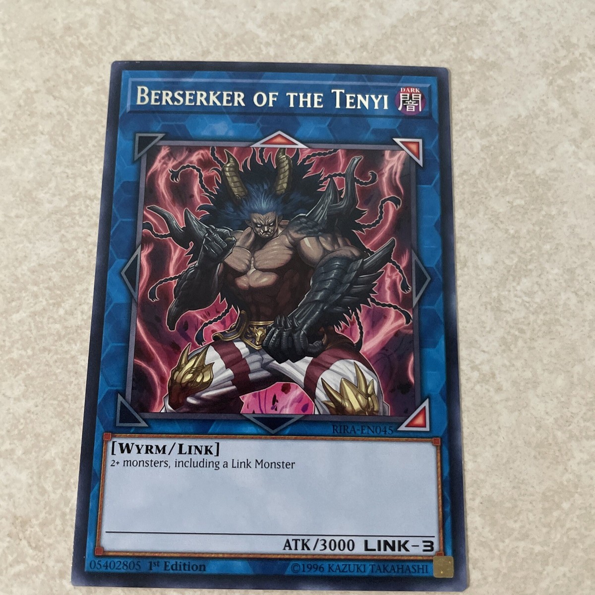 Berserker of the Tenyi RIRA-EN045 Rising Rampage 1st Edition for
