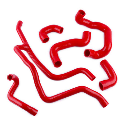 Silicone Radiator Induction Hose Kit Fits For 1988-93 BMW E30 M20 325 325i 6cyl