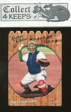 2019 Leather & Lumber Knothole Gang #KHG-1 Roy Campanella Brooklyn Dodgers