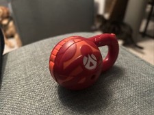 2008 Bakugan Dragonoid Lightup rotes Spielzeug aufleuchten, Kugeldrache, selten