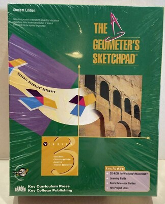 The Geometers Sketchpad 3.0 CD-ROM, NEW FAST SHIP