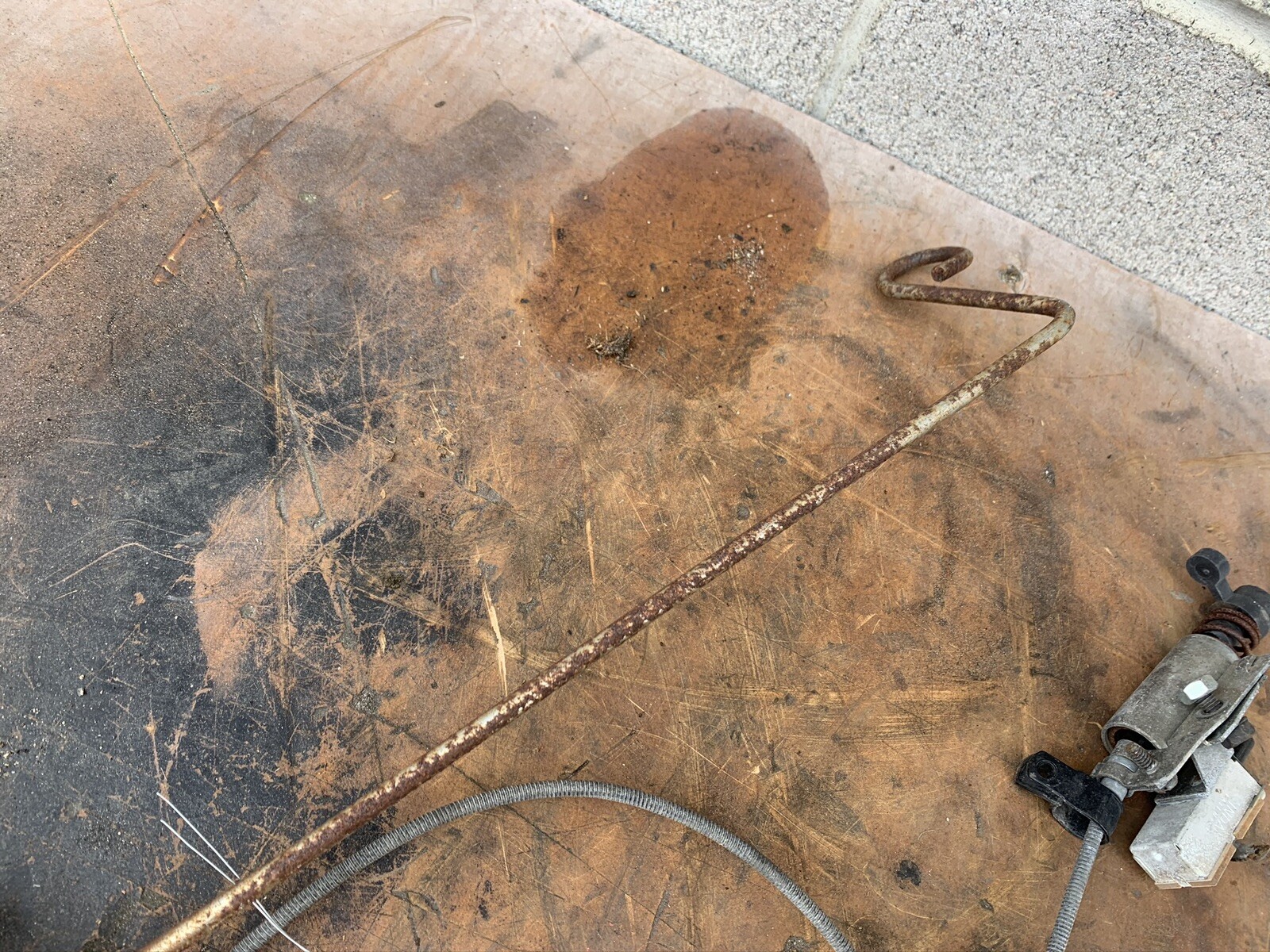 TORO LAWN MOWER KILL CABLE AND ROPE GUIDE 20581 eBay