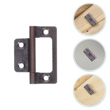 12 Pcs Slow Closing Stainless Steel Hinges For Kitchen Wardrobe Cabinets