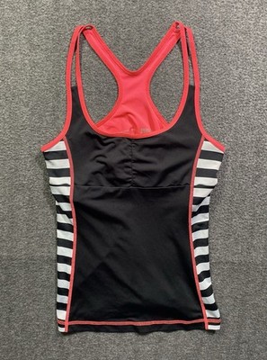 Material Girl Active Tank Top Black/pink Size L