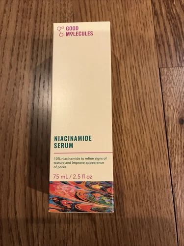 NIB Good Molecules Niacinamide Serum  All Skin Types LARGE  2.53 FL ounces 75 ML