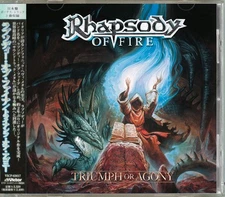 CD Rhapsody of Fire Triumph or Agony VICP63617 Victor 00110