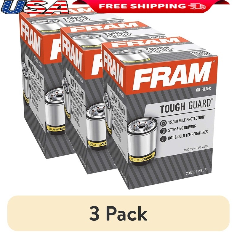 Filter 3 Pack 15000 Mile Engine Protection Easy Install Synt