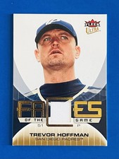 2007 Fleer Ultra Trevor Hoffman Padres Faces of the Game Used Jersey Card #GF-HO