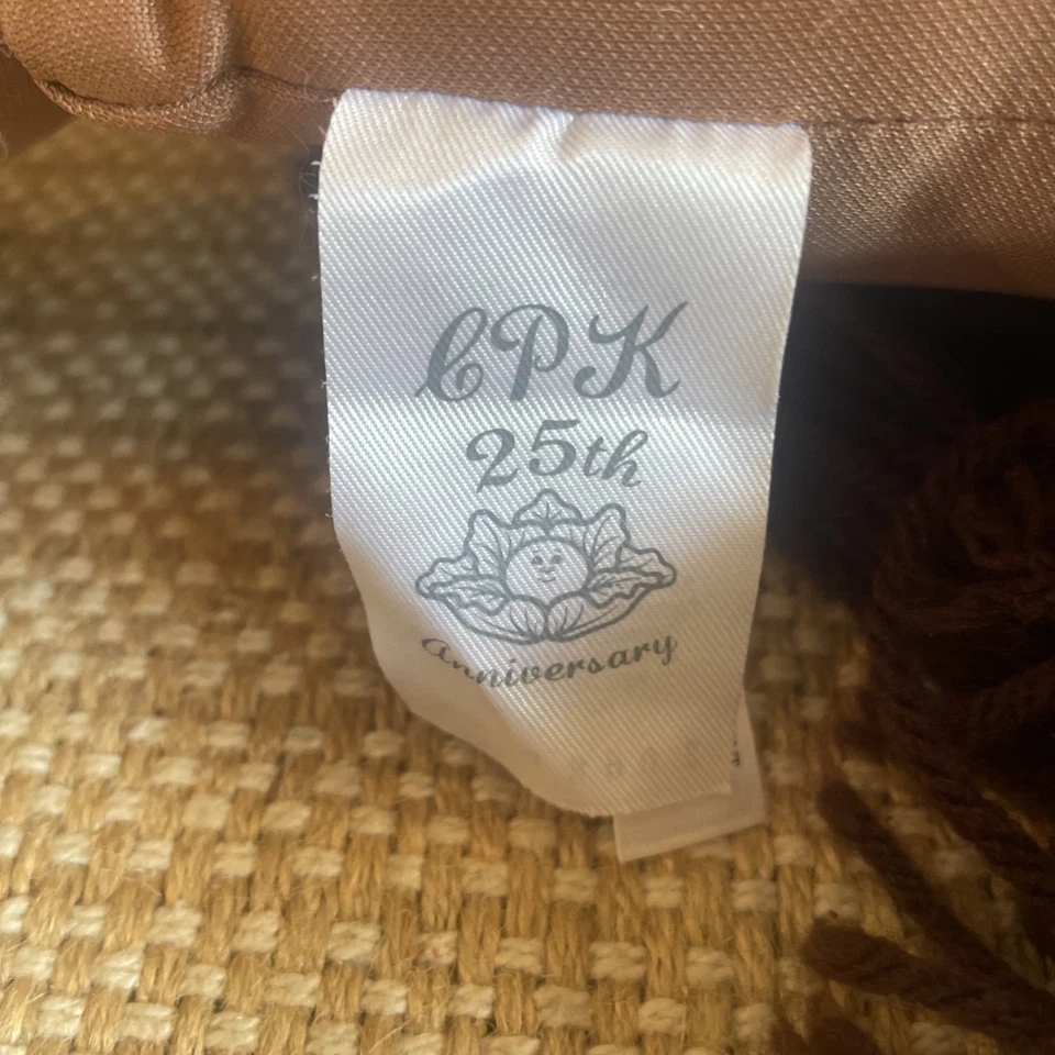 RARO 25 Aniversario Repollo Parche Niño Niña Afroamericana Foto 4 de 4