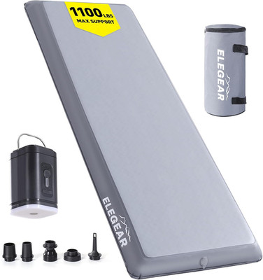 Camping Sleeping Pad with Multi-Function Electric Pump, 4   Ultra-Thick & 1100Lb