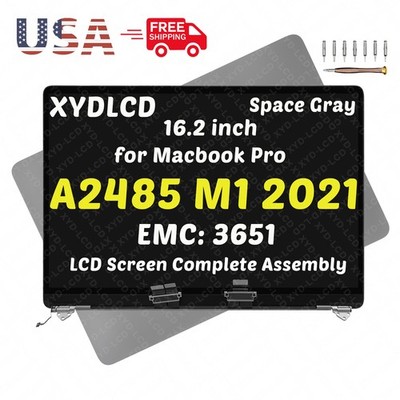 for Apple Macbook Pro 16'' A2485 A2780 A2991 Retina LCD Screen Display Assembly