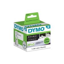 DYMO Authentic LabelWriter Large Address Labels - 36 mm x 89 mm - Roll of 260...