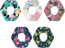 25Pcs Adhesive over Patches for Dexcom G7, 5 Patterns Waterproof Breathable Sens