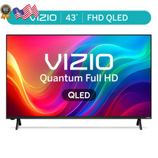 43" Class Quantum Full HD QLED Smart TV Open Box 1080P VFQ43M-10