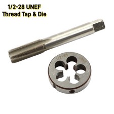 1/2"-28 Tap and Die Set Gunsmithing UNF HSS 1/2" x 28 22LR 223 5.56 9mm