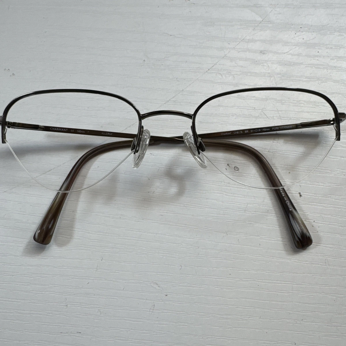 CHARMANT TITANIUM PERFECTION Glasses CH10973  AUTHENTIC EYEGLASSES 55-18-145 CHARMANT Titanium Perfection CT 8172 Eyeglasses  main image 2