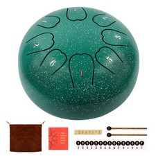 rain drum for outside Garden 6 Inch 8 Note Steel Tongue Drum Hand Pan Drum wi...