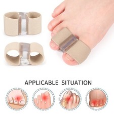 2PCS Hallux Valgus Bunion Corrector Orthopedic Adjuster Brace Foot Toe Separator