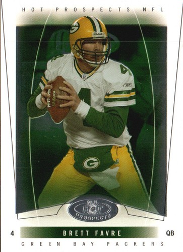 Brett Favre #40 2004 Fleer Hot Prospects card
