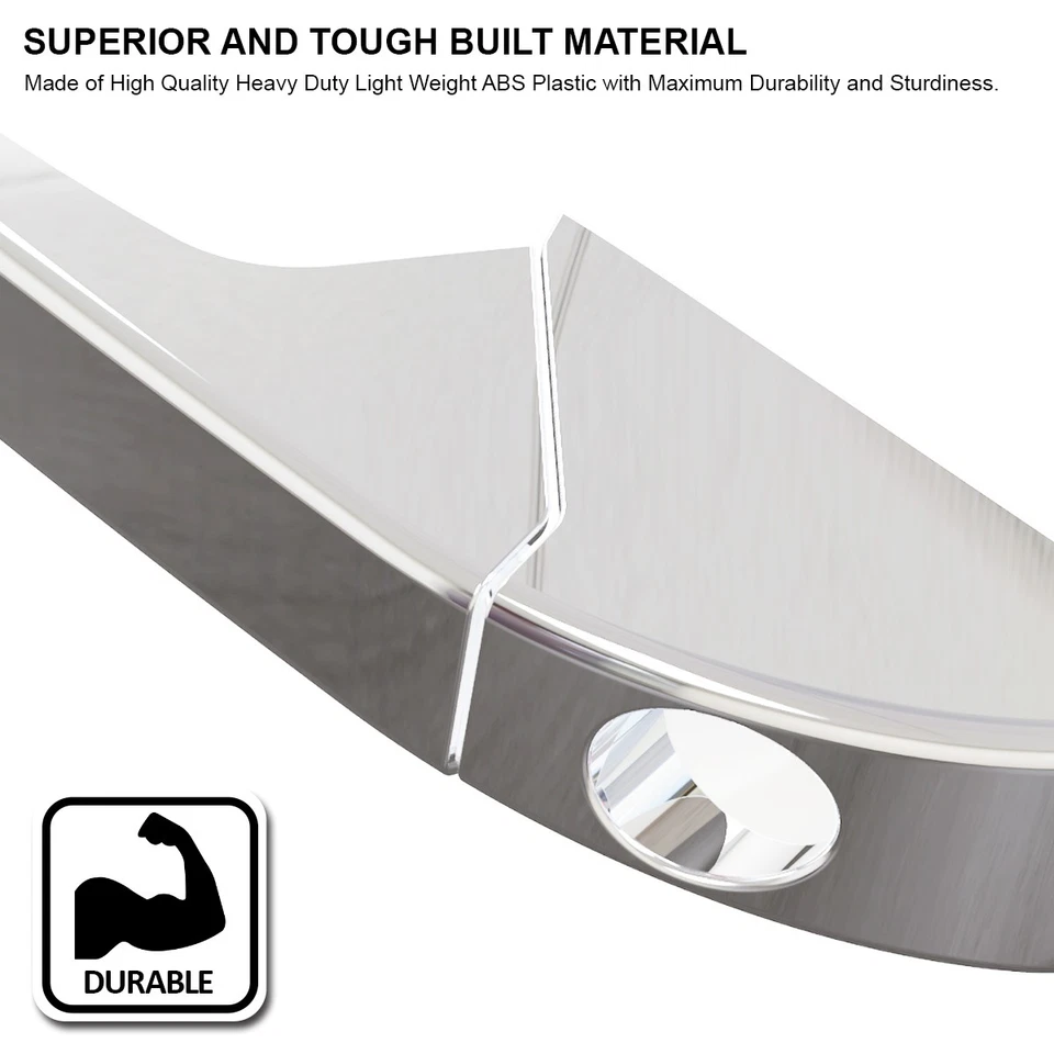 Fits 2005-2010 Chrysler 300 300C Sebring Dodge Magnum Chrome Door Handle Covers Foto 4 de 4