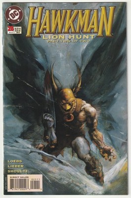   HAWKMAN #25 Lion Hunt Part Two, DC Comics 1995 US-COMICHEFT TOP Z1