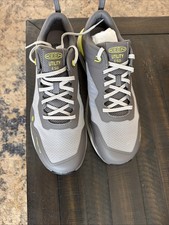 KEEN Mens Utility ESD Carbon Toe Work Shoes Size 12 Grey