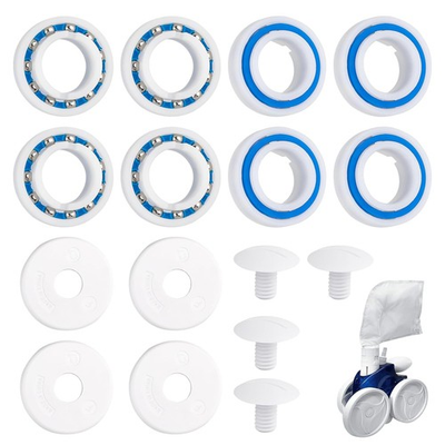 #ad Polaris 280 180 Pool Vortex Cleaner Rebuild Kit 16 Pcs Parts Impeller Valve Kit $17.18