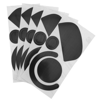  5 Sheets Gaming Mouse Feet Skates Stickers Pad Computer Accessory