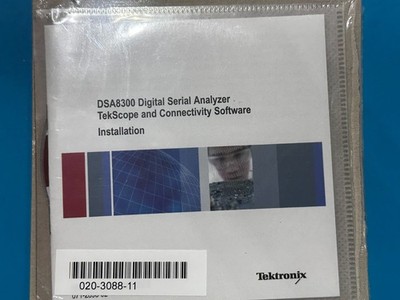 Tektronix DSA8300 Digital Serial Analyzer Tekscope Connectivity Software V6.2.1