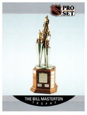 1990 Pro Set Gord Kluzak #383 The Bill Masterton Trophy Hockey Card NHL Award