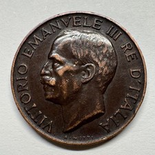 1934 Italy 5 Centesimi - Coin #D-005