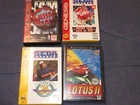 4 Vintage SEGA GENESIS Games NFL ‘95, NBA Jam, Golf 36 Holes & Lotus II